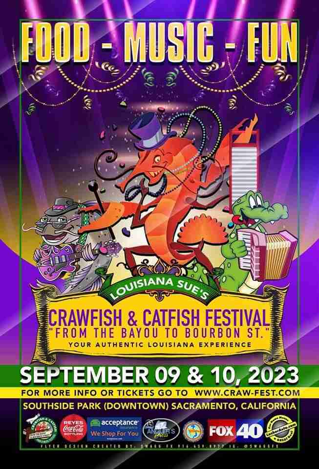 Crawfish and Catfish Music Festival 2023 Tickets, Sun, Sep 10, 2023