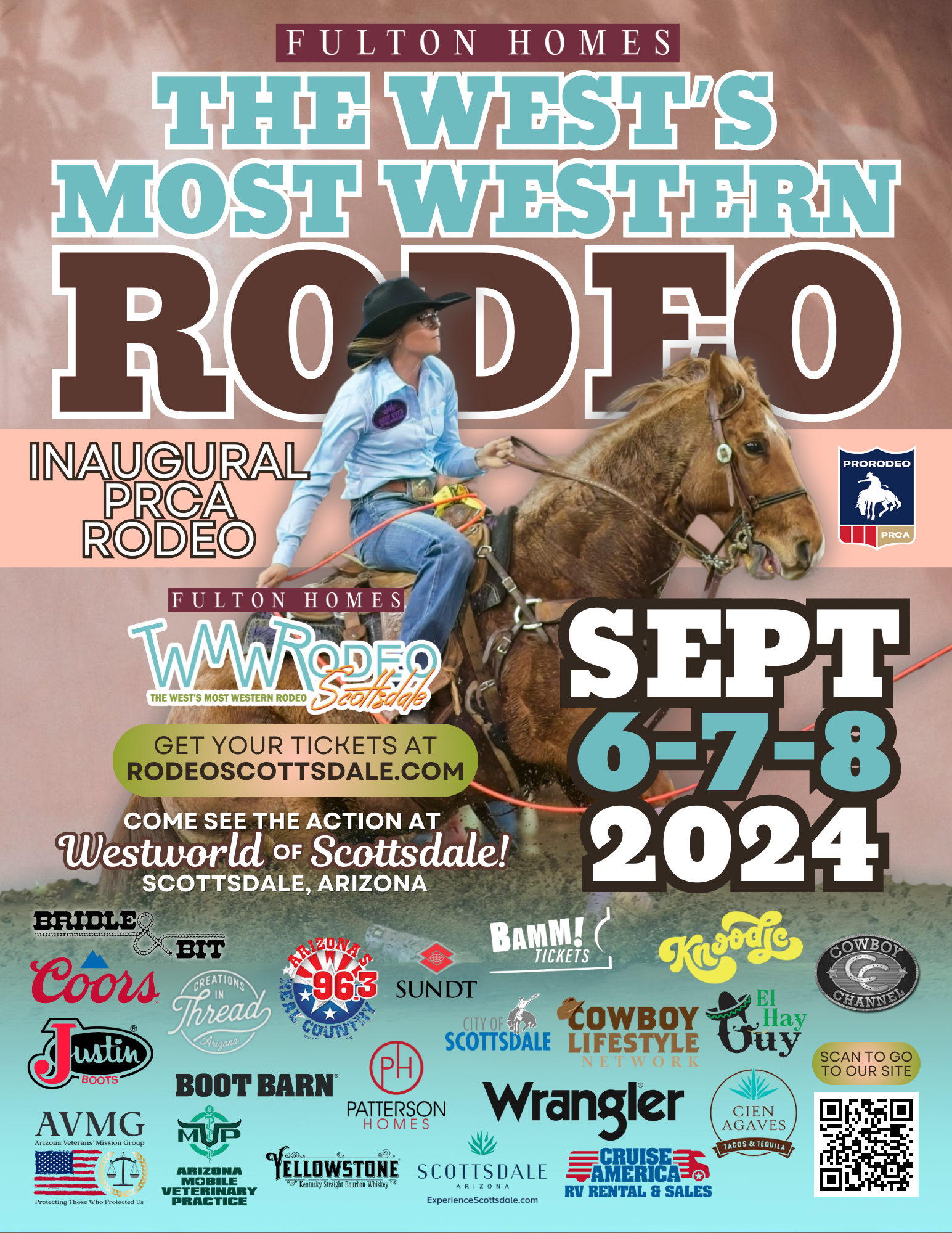 "Fulton Homes" The West's Most Western Rodeo