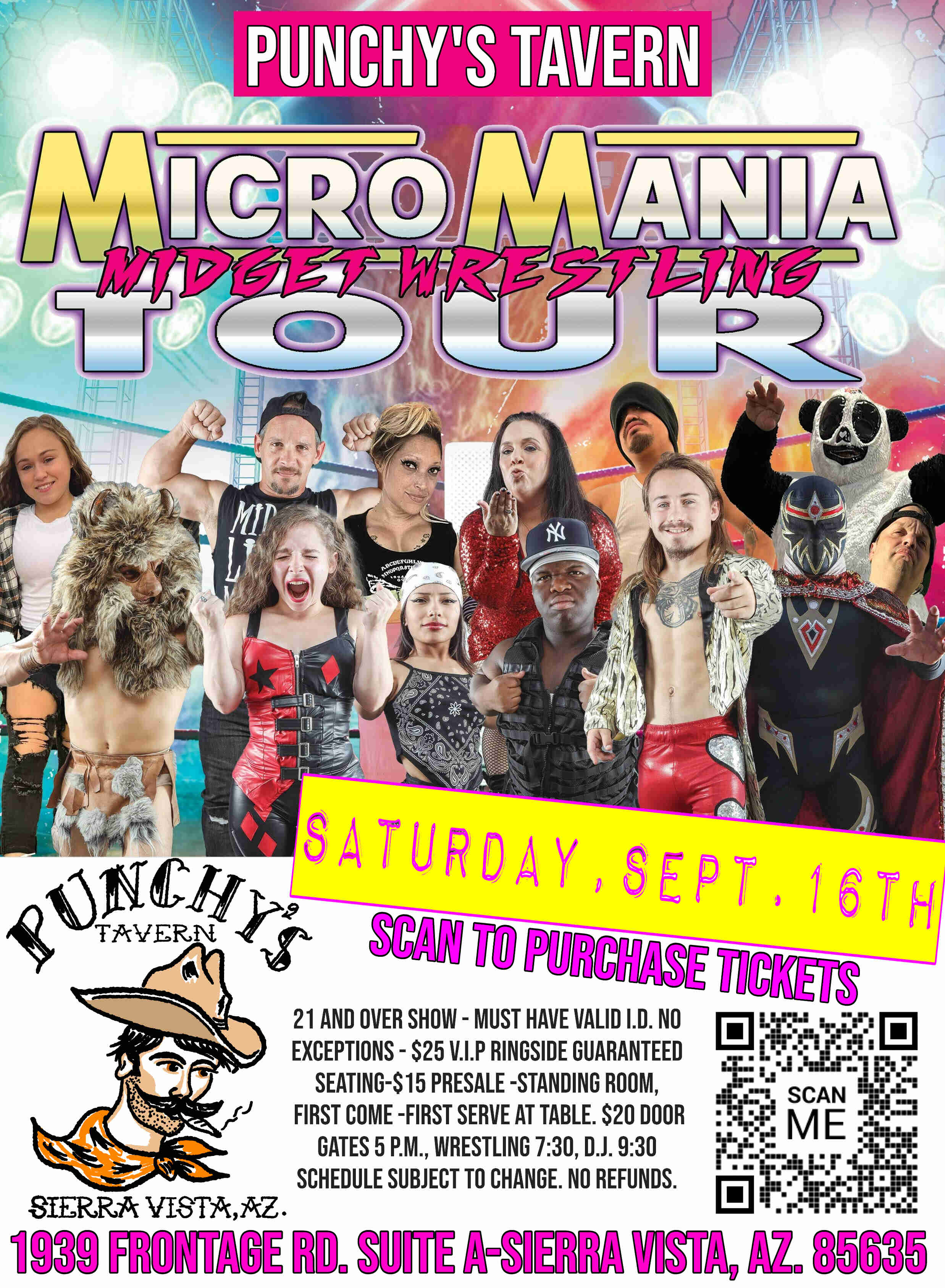 Micromania Midget Wrestling At Punchy s Tavern Saturday September micromania-midget-wrestling-at-punchy-s-tavern-saturday-september