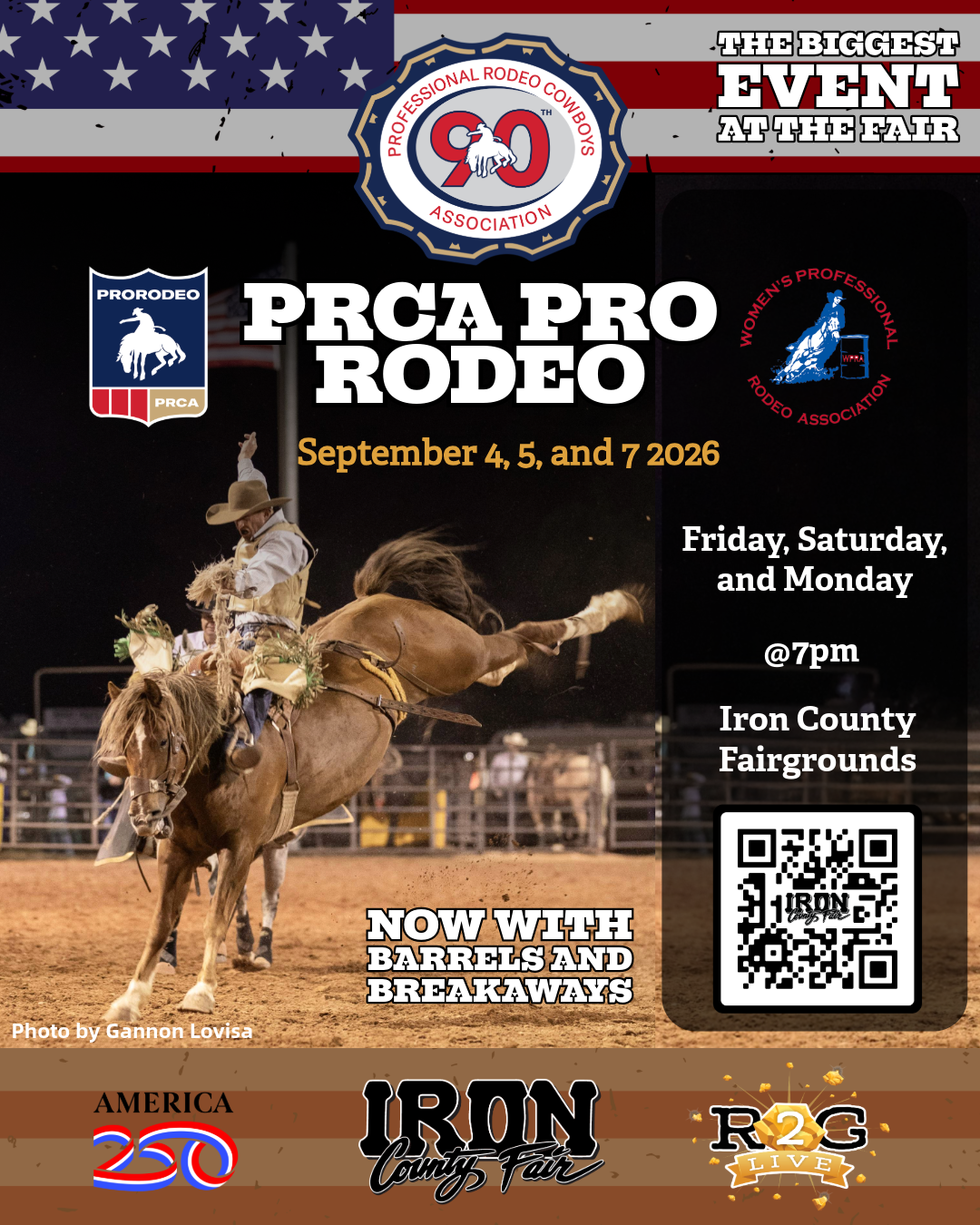 Iron County Fair - PRCA Pro Rodeo 2026